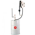 Alemlube 454600N Stationary 205L Oil Pump, Reel & Meter System