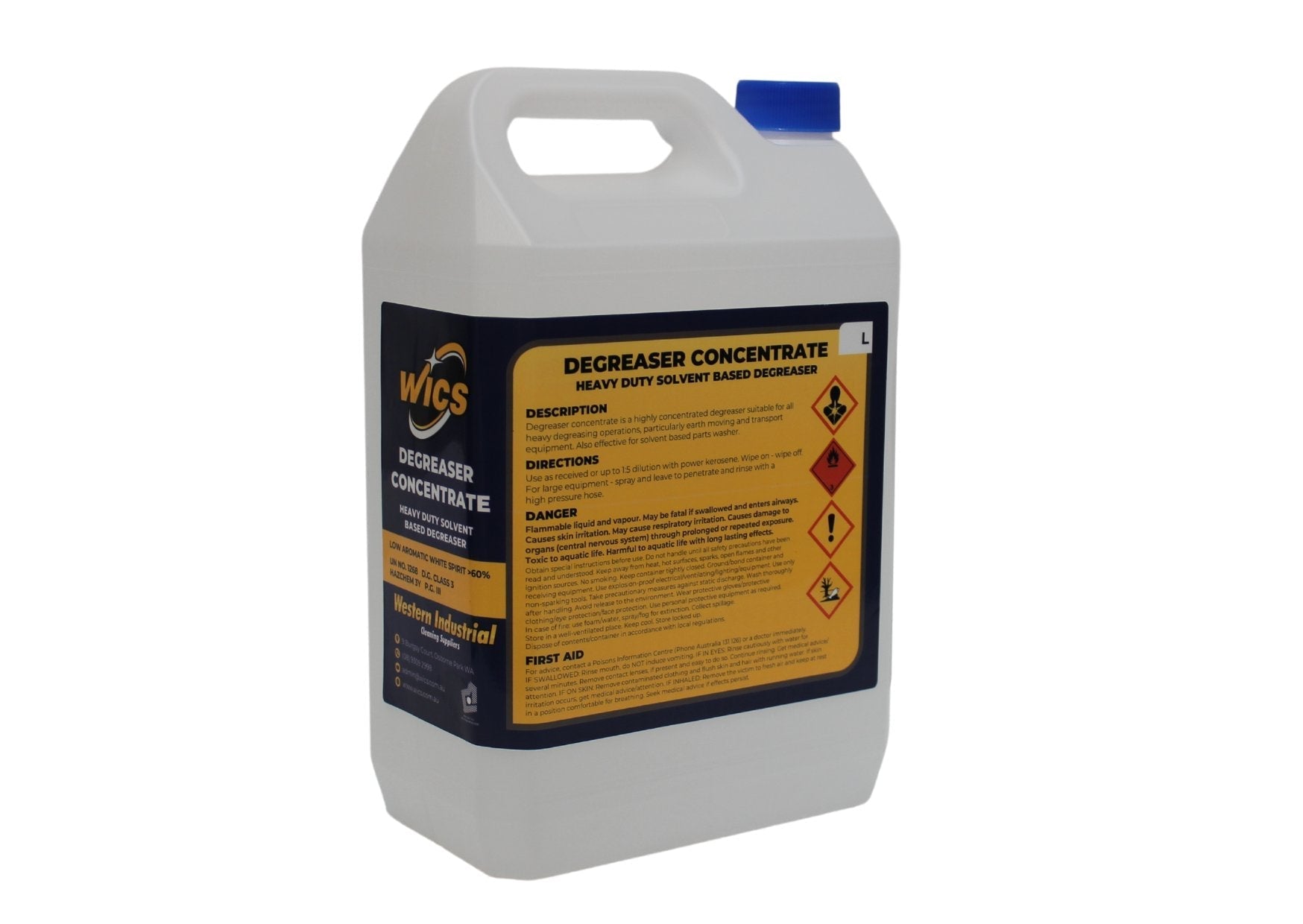 Degreaser Concentrate - Solvent Based Cleaner 5L