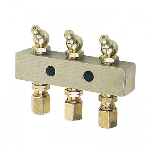 Alemlube 6133 Three Point Header Block
