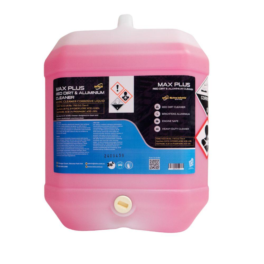 Max Plus - Red Dirt and Aluminum Cleaner 20L