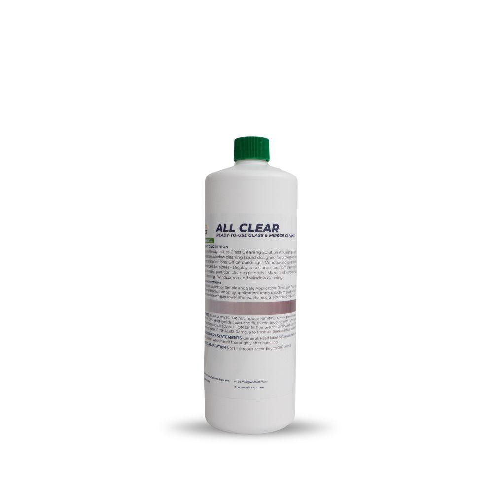All Clear - Glass Cleaner - Ready for Use