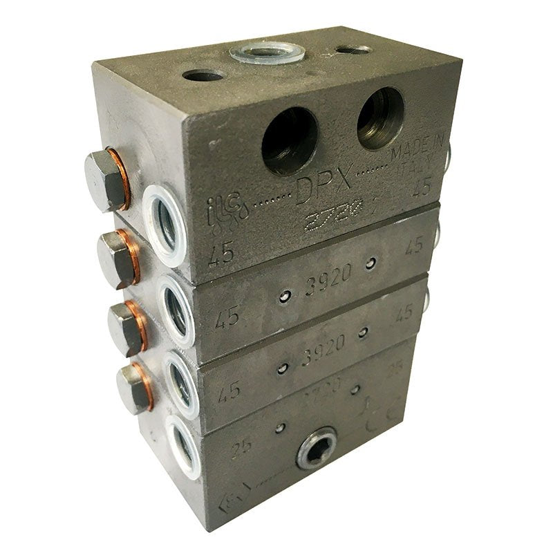 Alemlube DPX10-20 20 Outlet / 10 Sections DPX Divider Valve