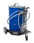 MOBILE OIL EVACUATION SYSTEM - with 4 way valve - Macnaught Diaphragm Pump