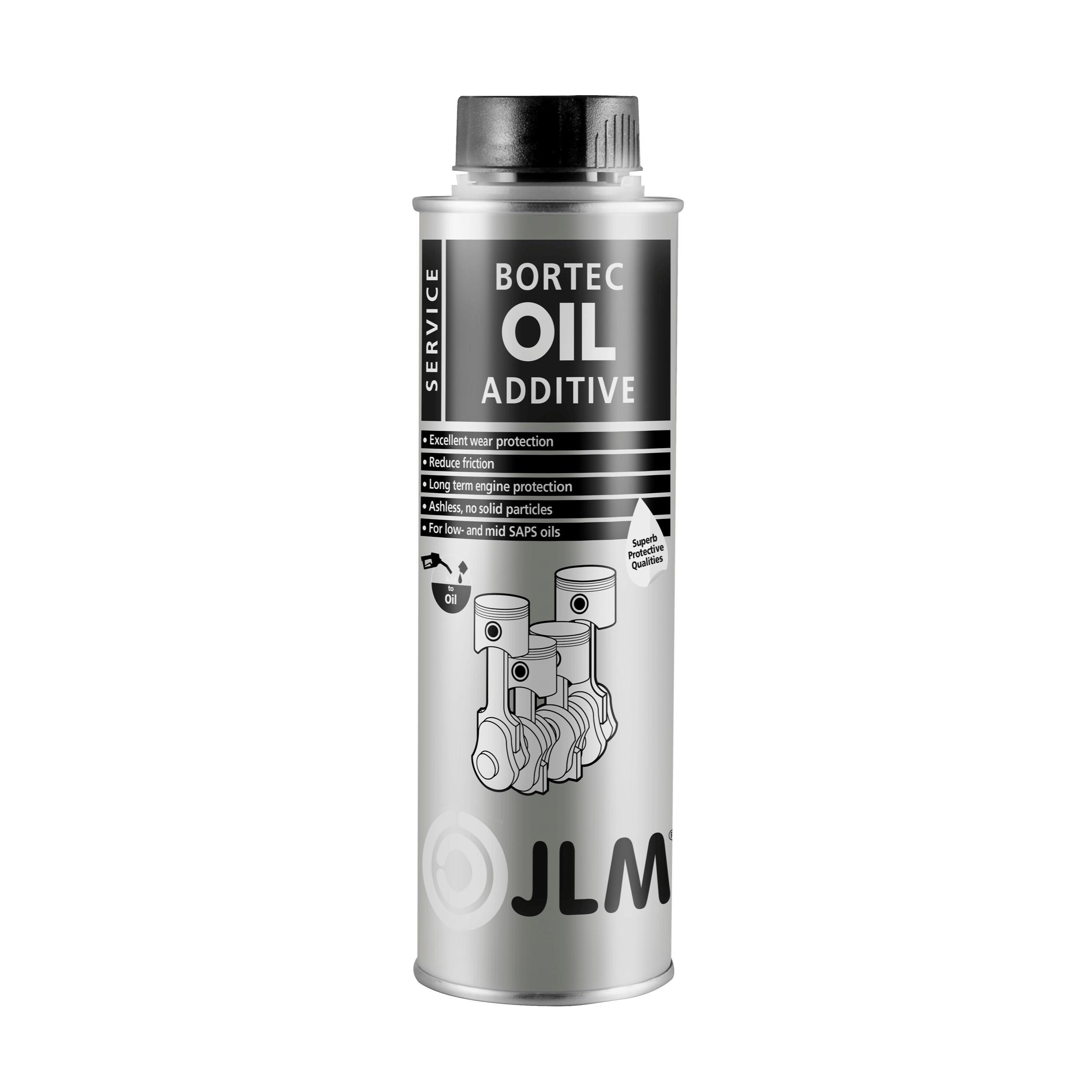 JLM Bortec Oil Additive - 250ml