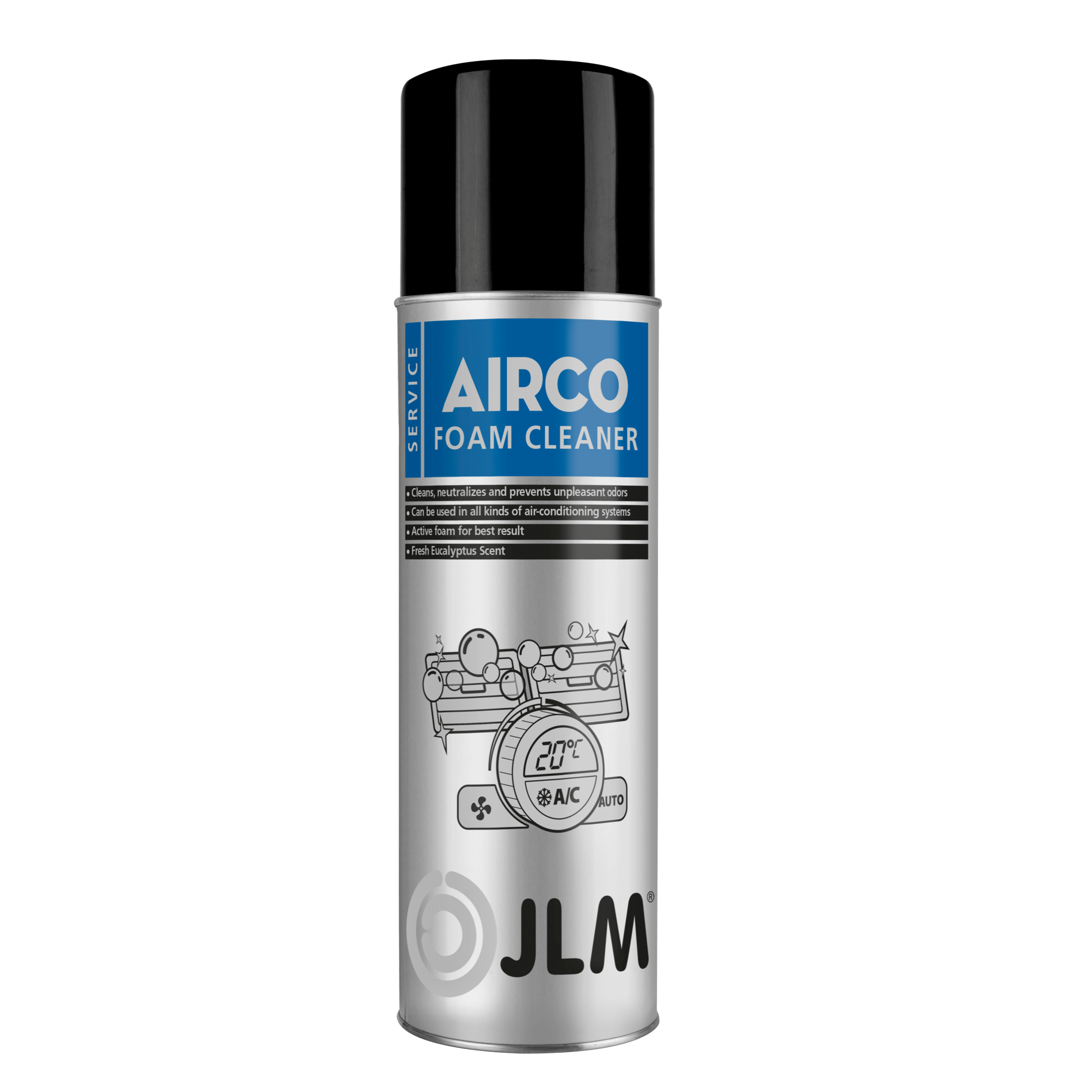 JLM Air Conditioning Foam - 500ml - inc 120cm Hose