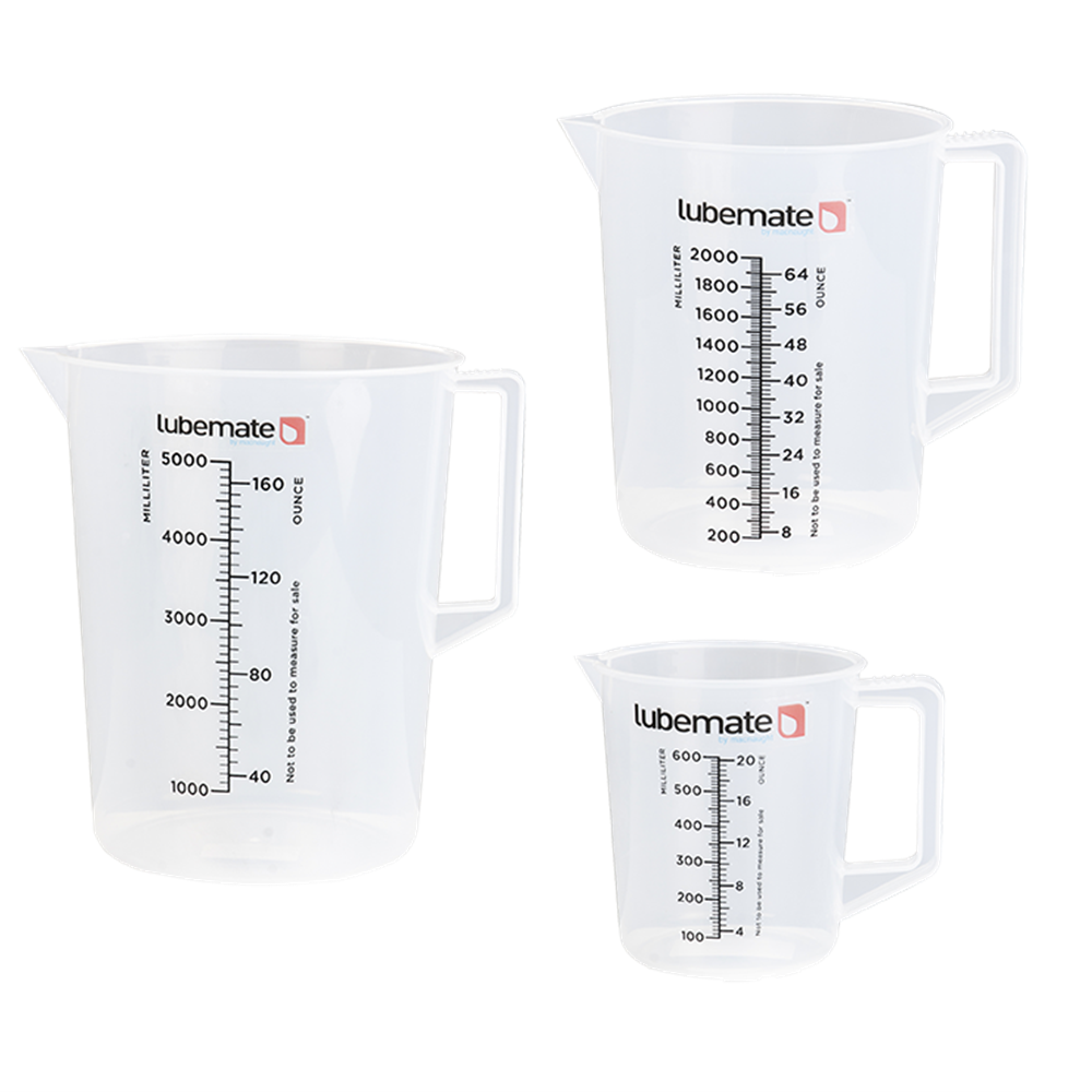 Lubemate Measuring Jug combo (5ltr, 2ltr, 600ml)
