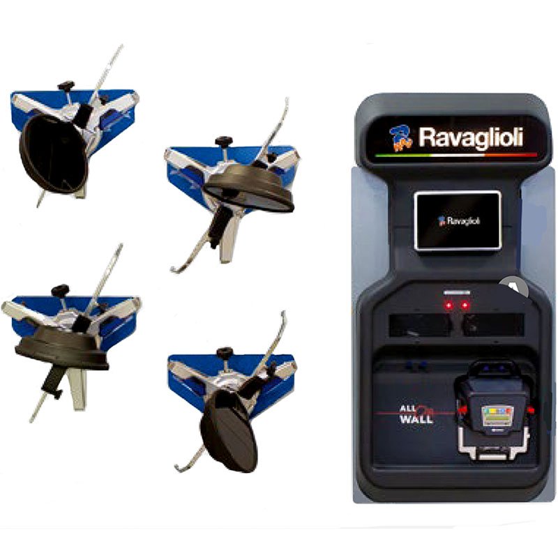 Alemlube RAV3D2.OWALL3S All On Wall Series 3D Wheel Aligner