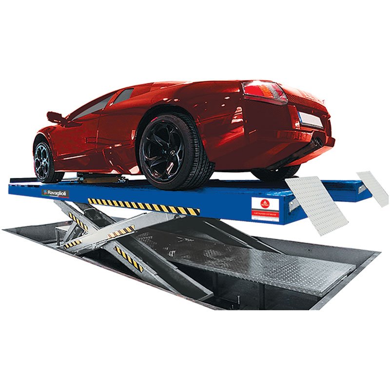 Alemlube RAV640N.2I 4.2t Wheel Alignment Scissor Lift
