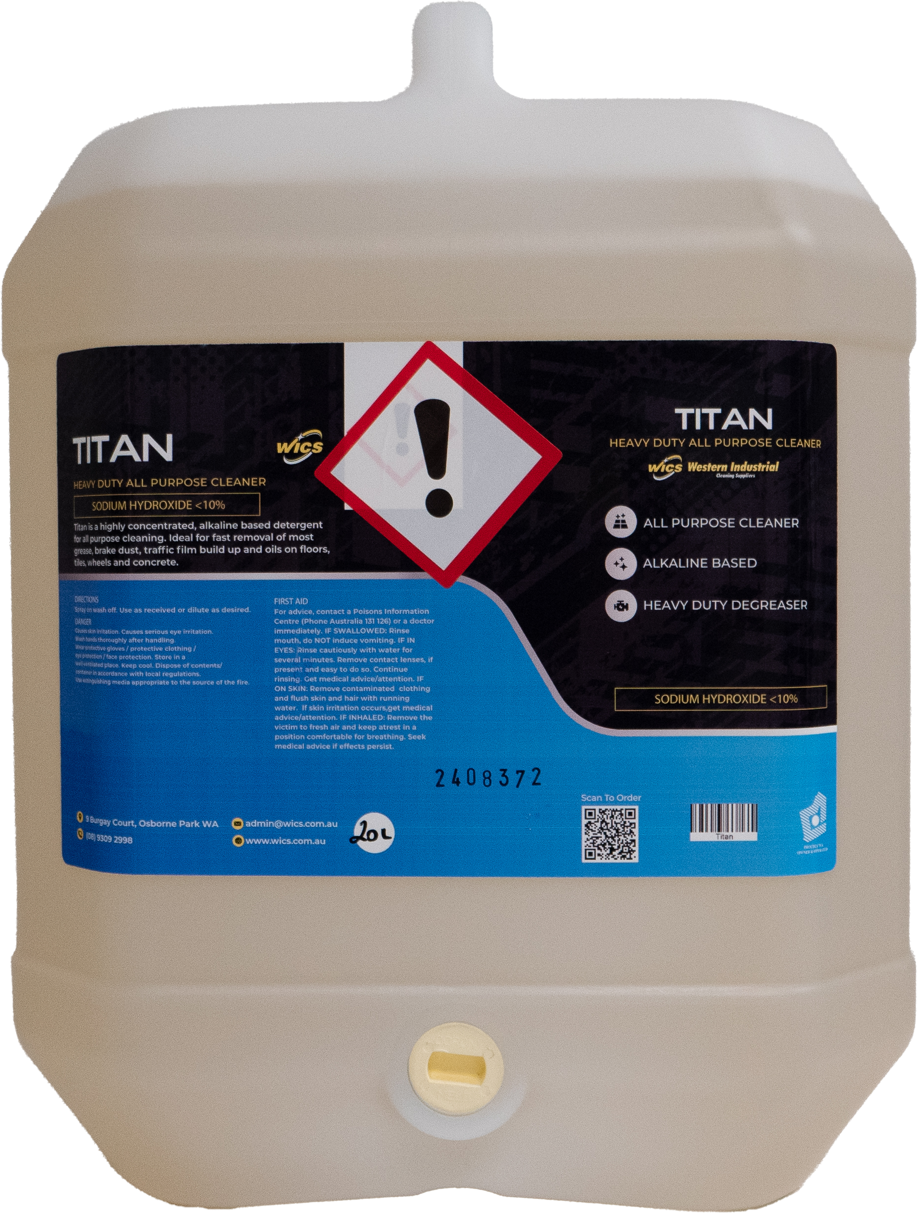 Titan - Heavy Duty Degreaser 20L